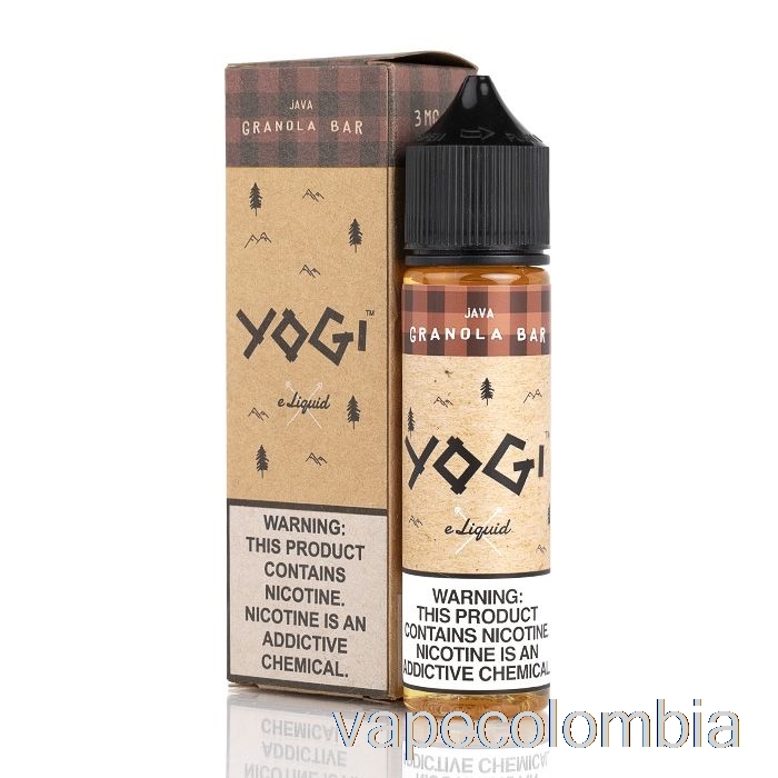 Vape Kit Completo Java Granola Bar - Yogi E-líquido - 60ml 3mg
